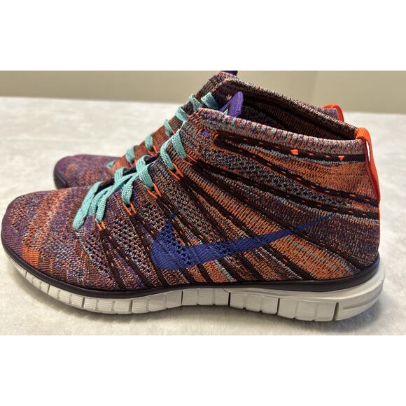 Nike Women’s Shoes Size 8.5 Flyknit Chukka Hyper Running Athletic Rare 2014 - Picture 5 of 9
